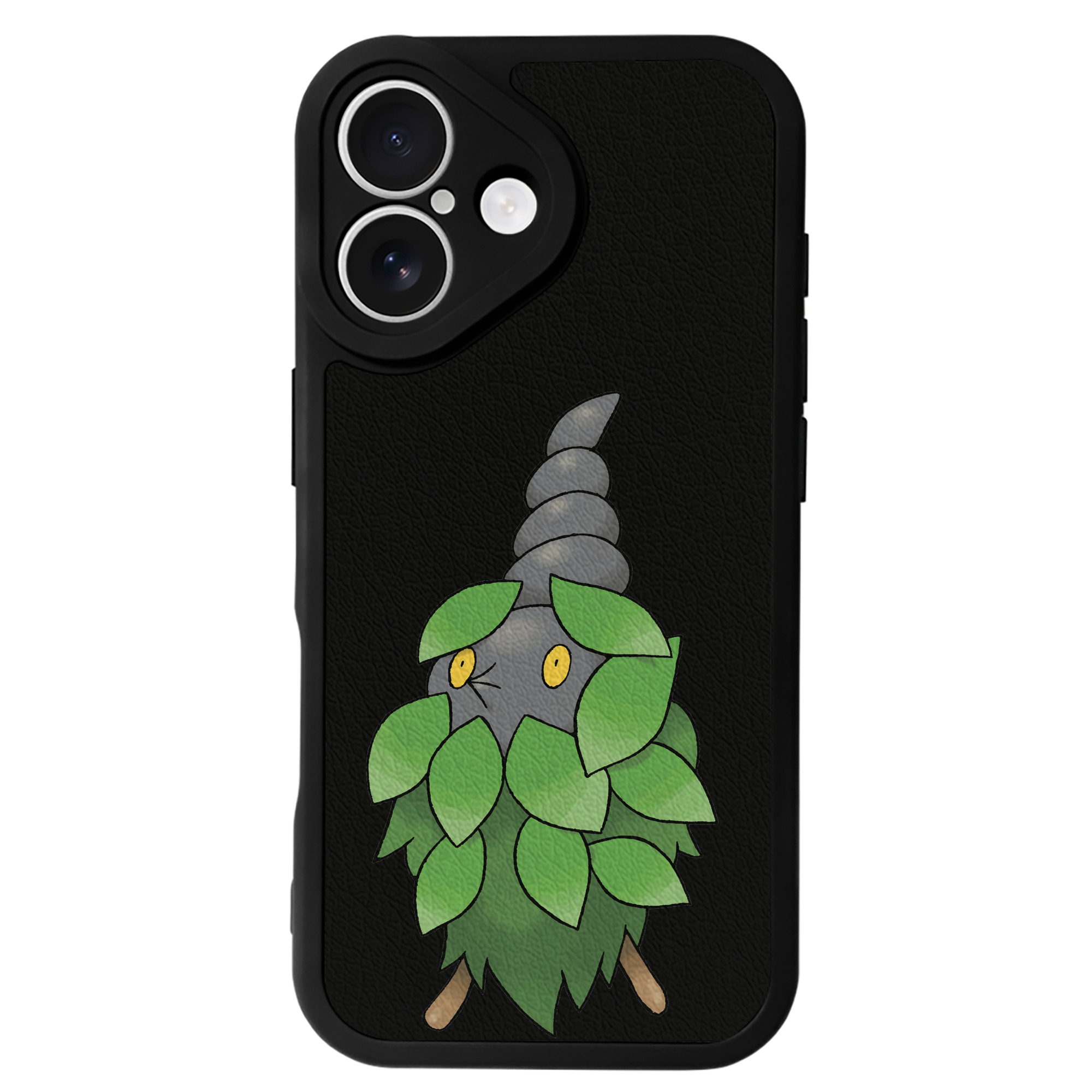 （画像用） ポケットモンスター Pokémon 【iPhone 16シリーズ対応】シリコンスマホケース（レザー調） 材質：シリコン